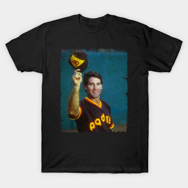 Steve Garvey - Game 4 of The 1984 NLCS T-Shirt by PESTA PORA